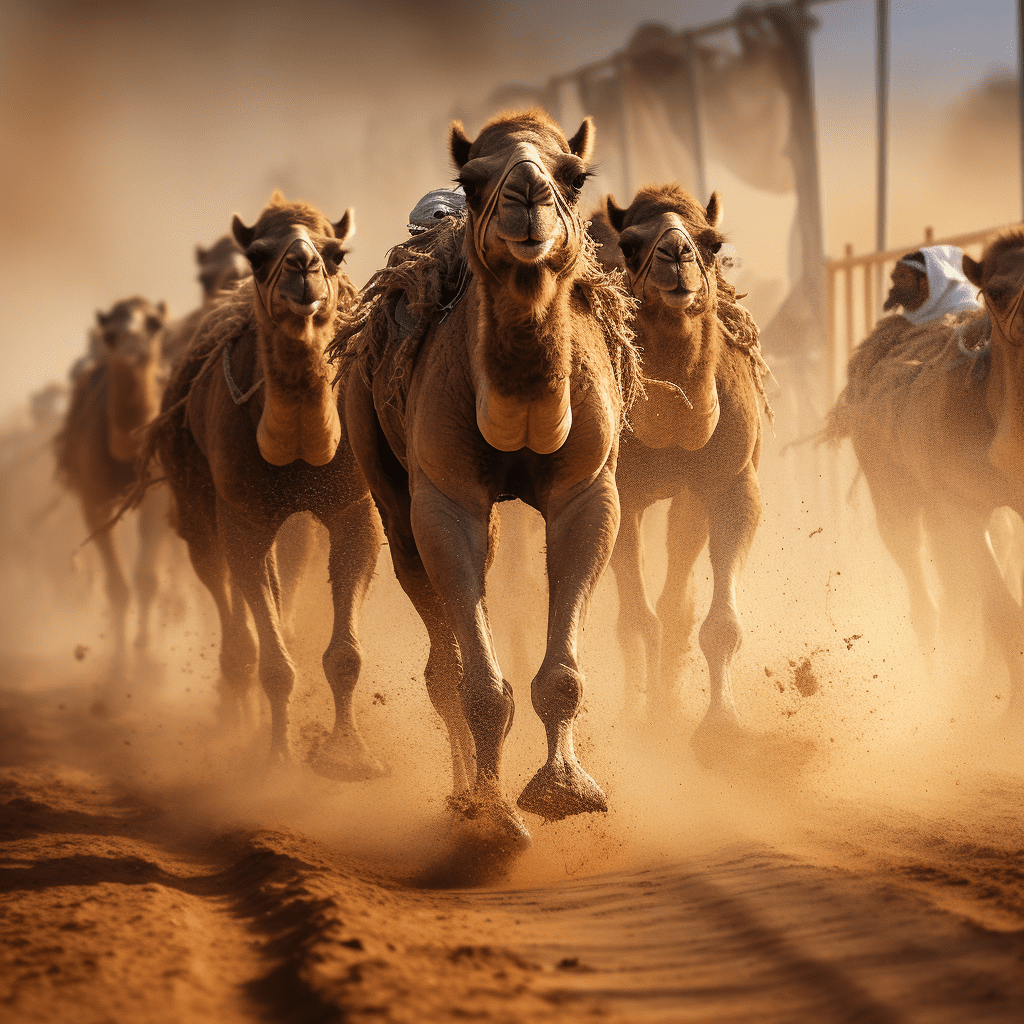 гонки на верблюдах/deve yarışı